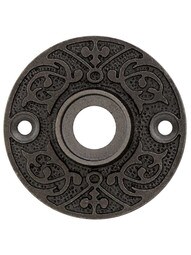 Cast Iron Fleur-de-Lis Rosette - 2" Diameter